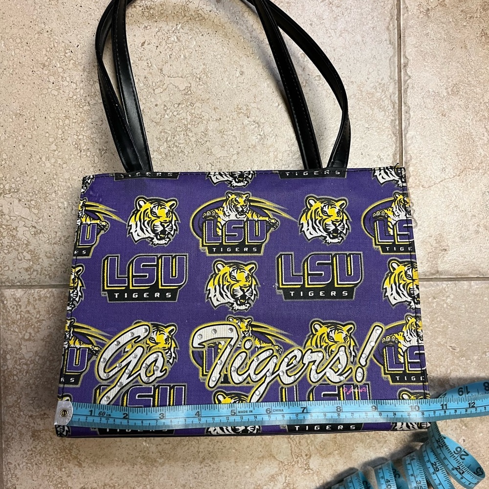 SEQUIN LSU PURSE - Picture 2 of 5